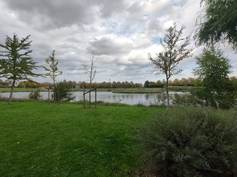 Parc et lac